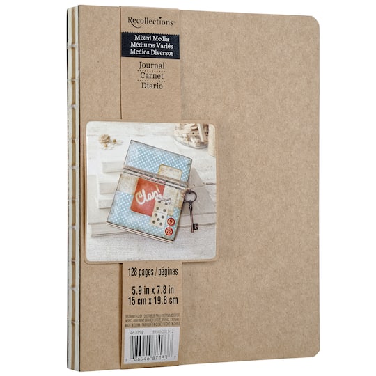 6 Pack: Kraft & Ivory Journal by Recollections™
